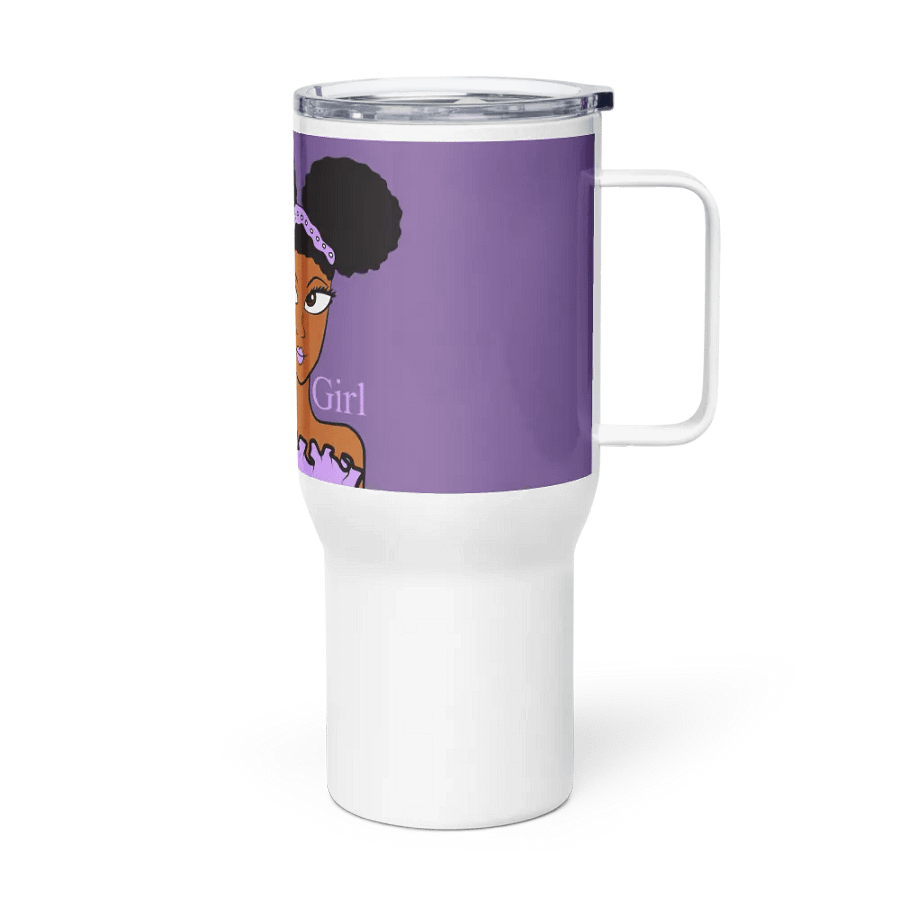Beautiful Brown Girl Travel Mug - Cinnamon product image (4)