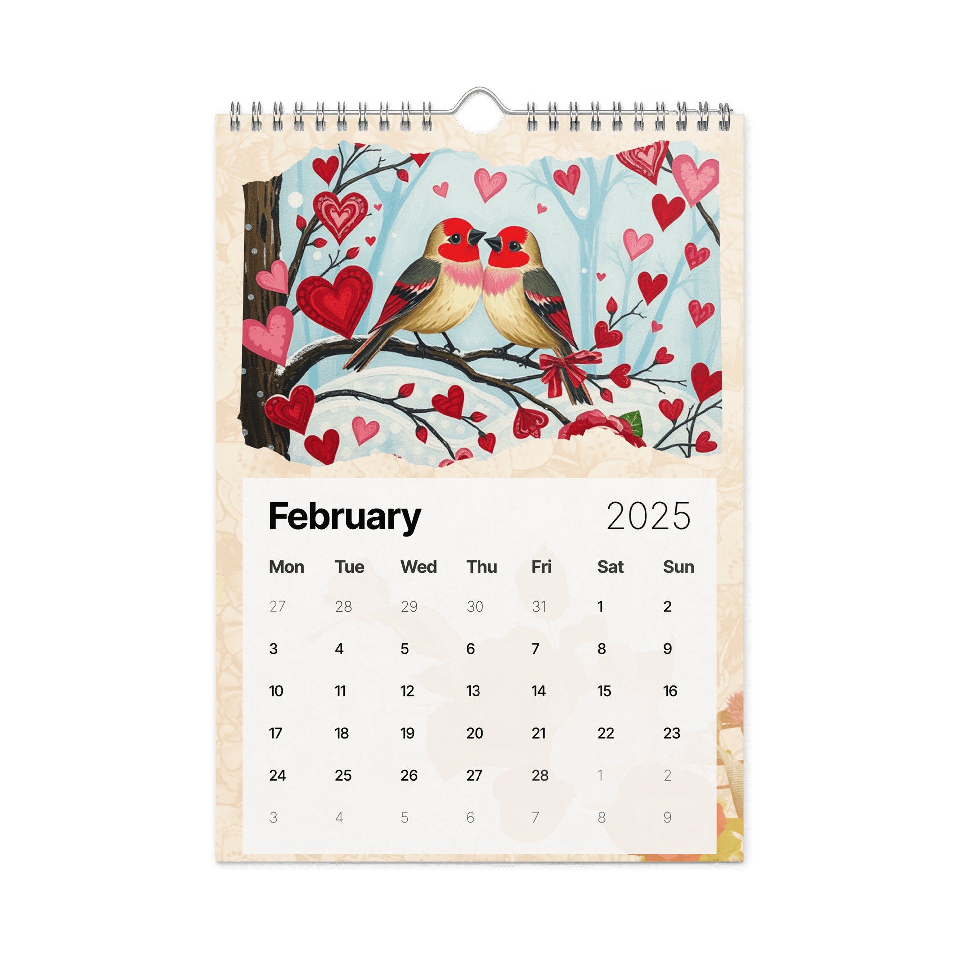 FOLK ART WALL CALENDAR 2026 product image (5)