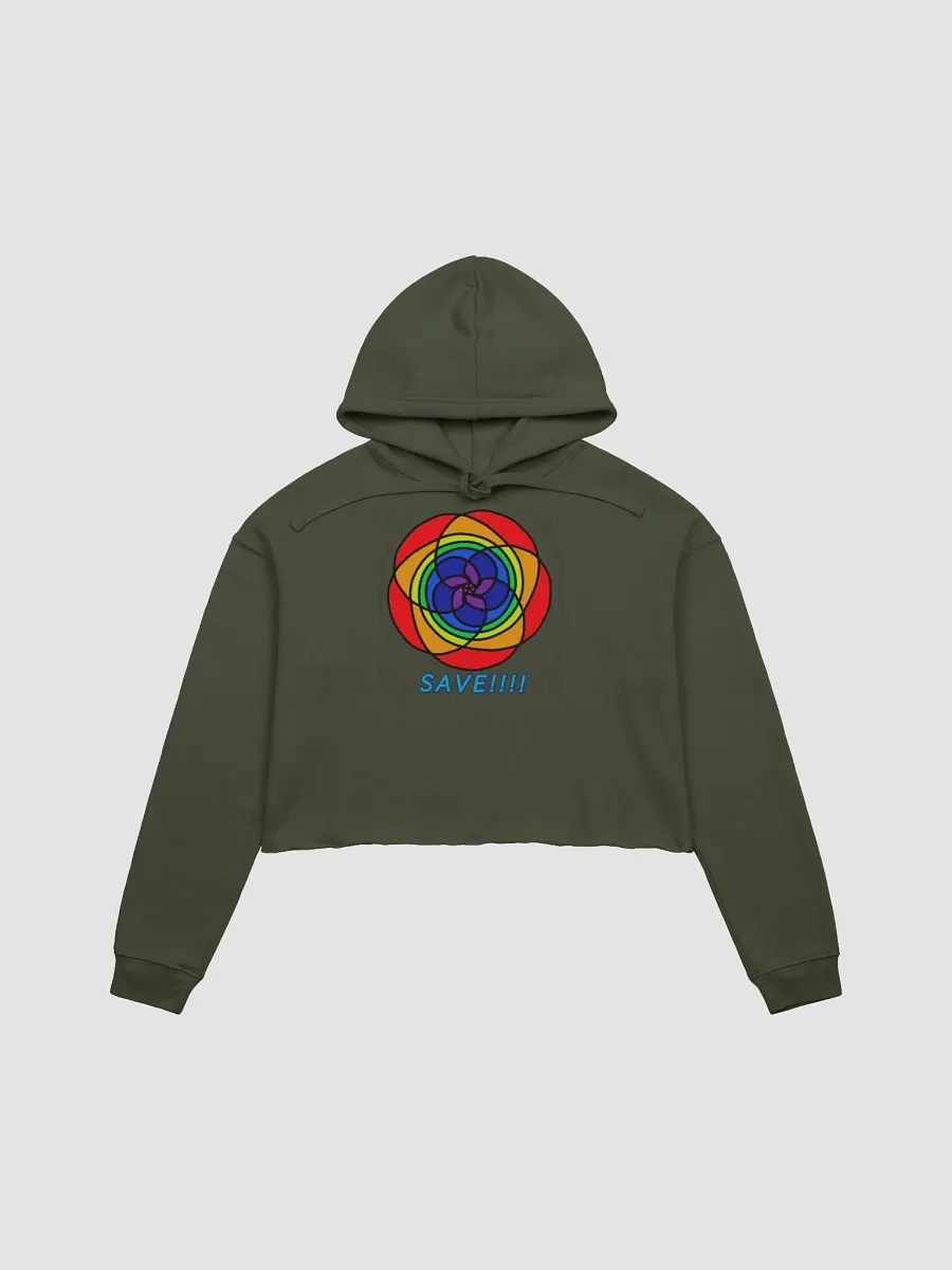 Save Fleece Crop Hoodie product image (4)