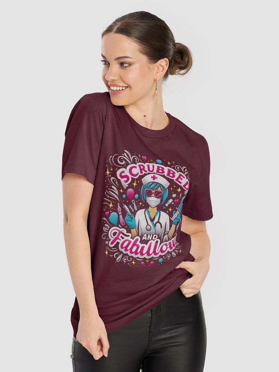 Fabulous Nurse Blue Hair T-Shirt product image (79)