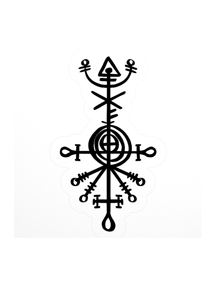 Icelandic Money Stave Sticker product image (1)