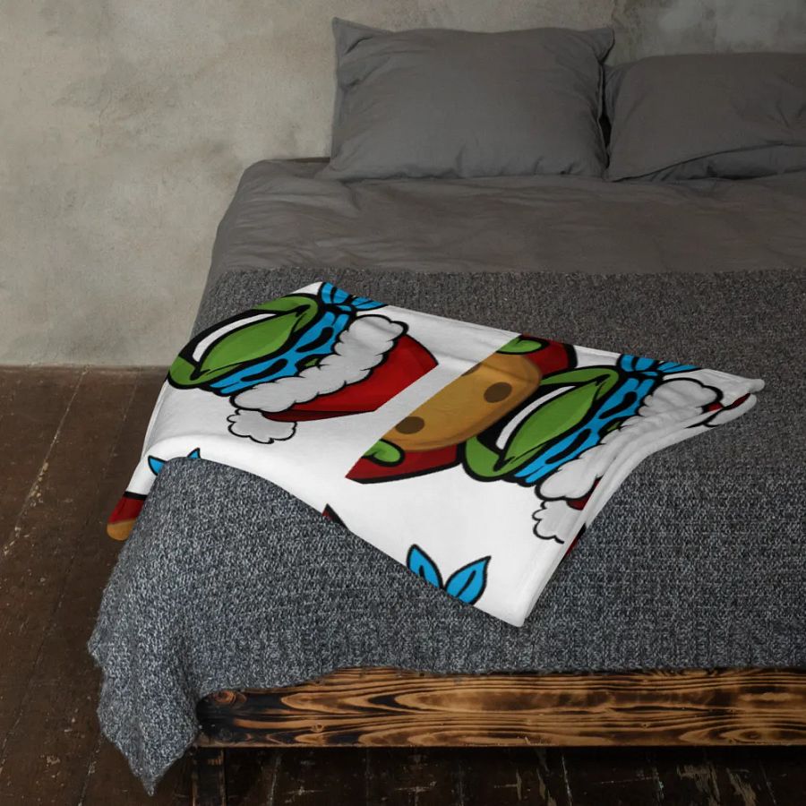 Santa Leo Throw Blanket product image (5)