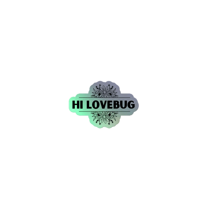Hi Lovebug Sticker product image (1)
