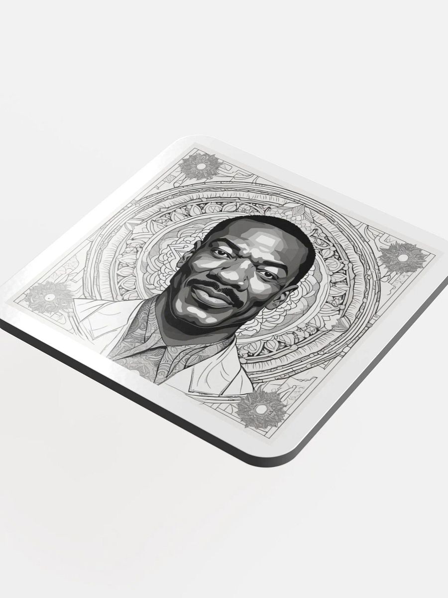 Mandala Man Glossed Cork Coaster product image (4)