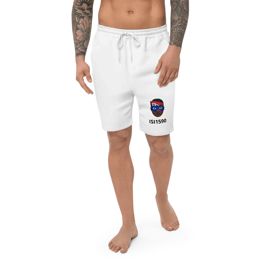 Haitian Flag Emoji Face Mask Short product image (1)