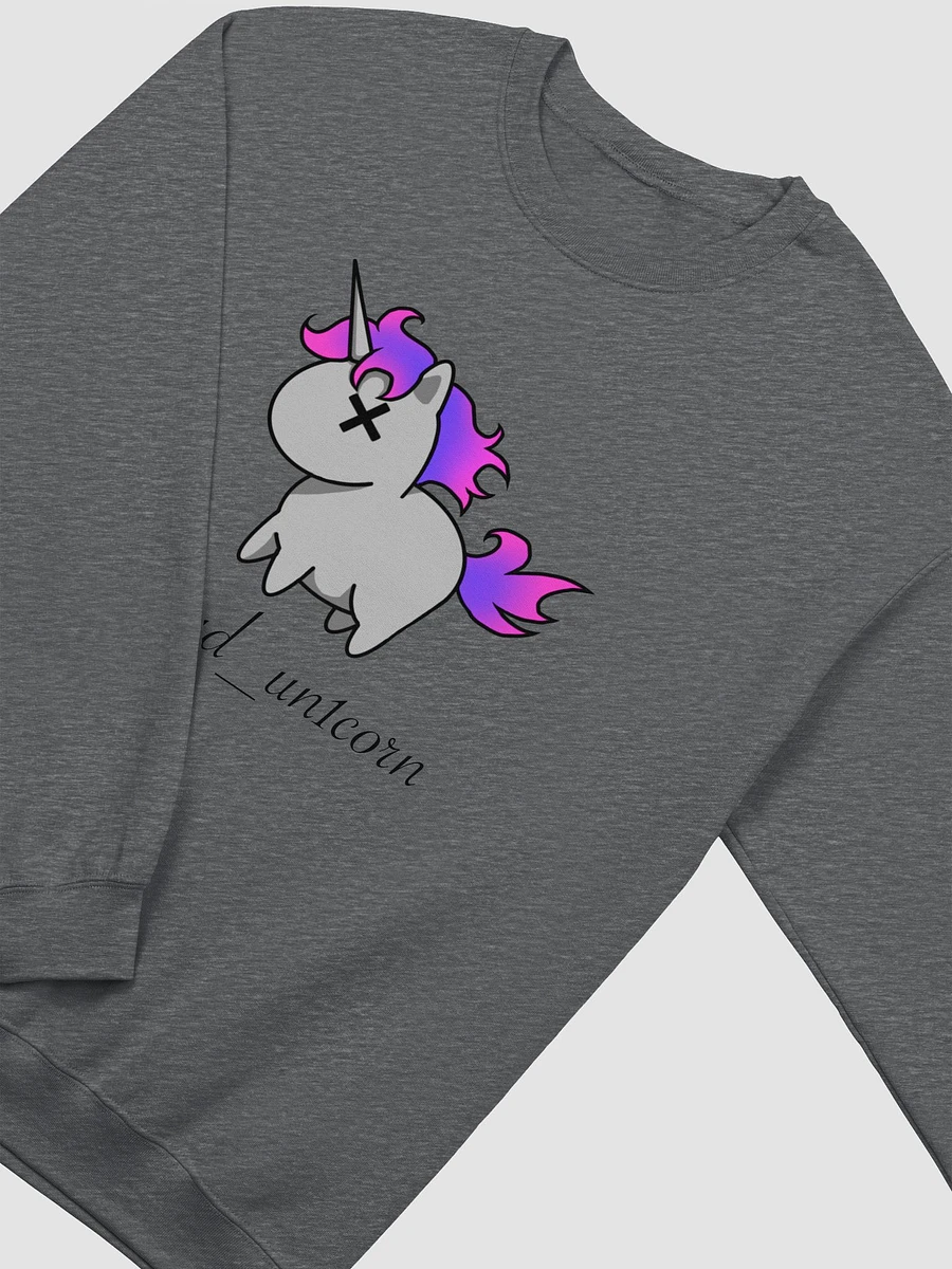 Unicorn logo + QR Sweatshirt product image (2)