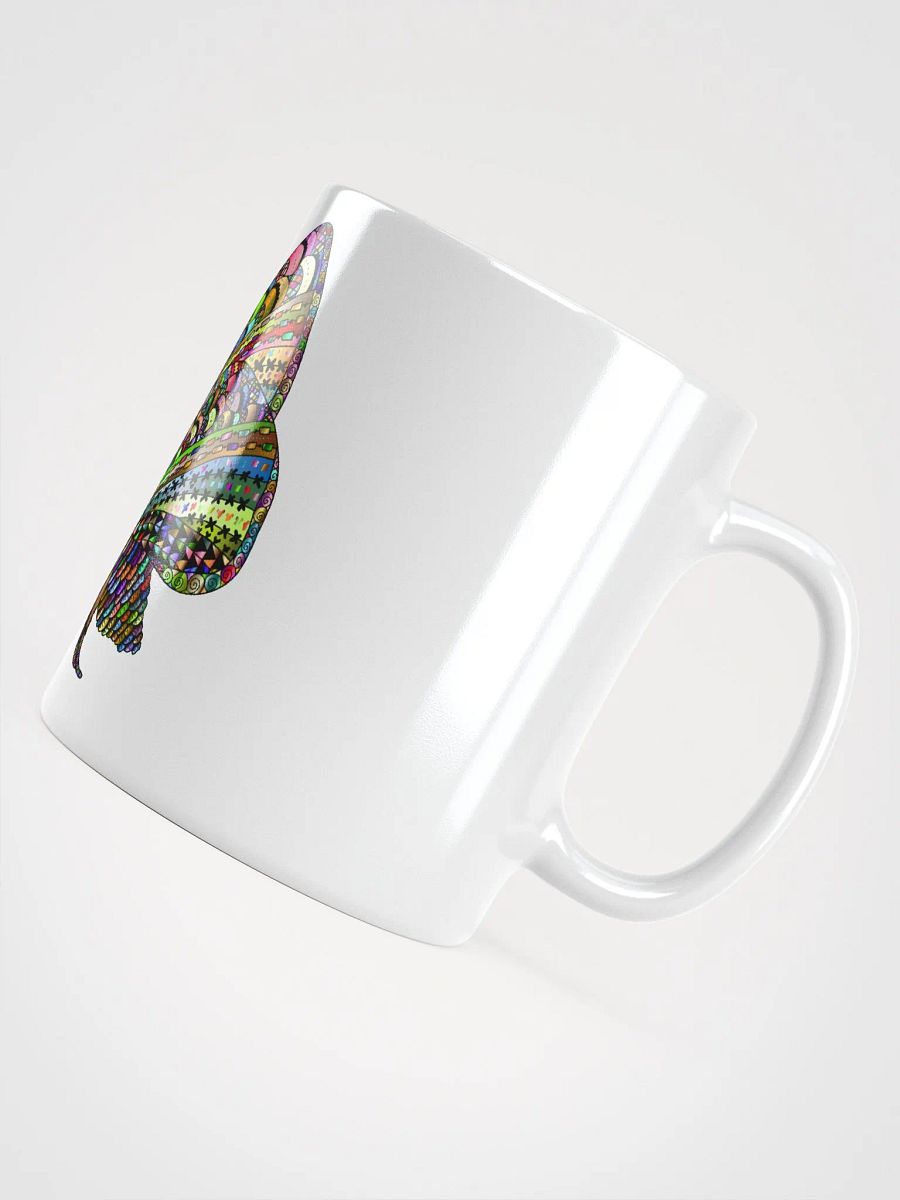 White Glossy Coffee mug- Butterfly Coffee Mug product image (7)