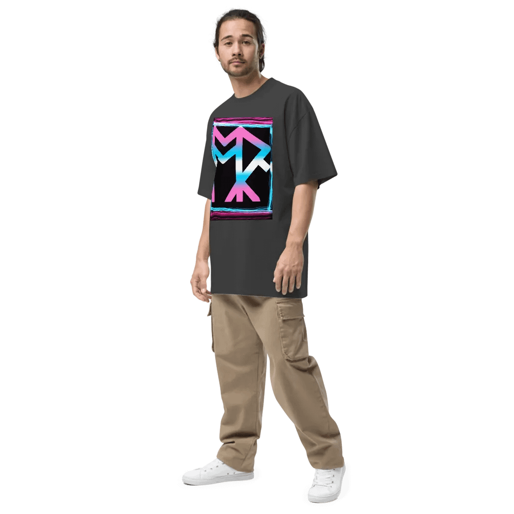 ToRk Rune Oversized Faded T-Shirt (Trans Tones) product image (8)