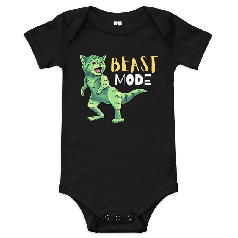 "Beast Mode" Baby Bodysuit