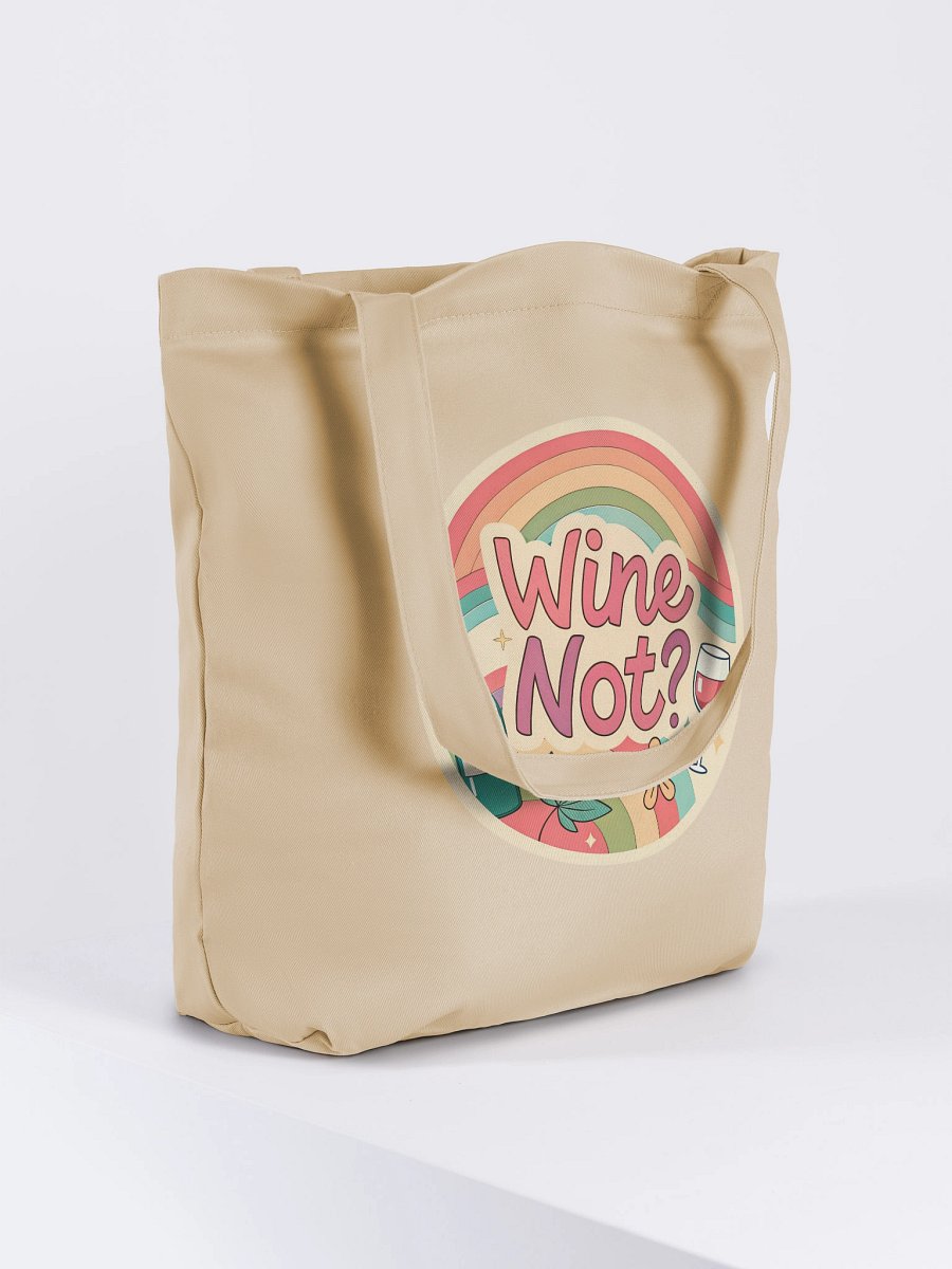 Wine Not? Eco-Friendly Tote Bag product image (4)
