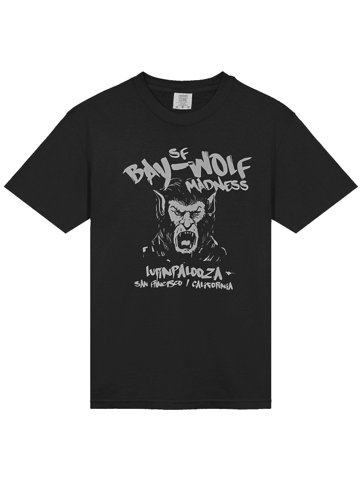 Bay Wolf Madness Lupin Palooza San Francisco California T-Shirt product image (2)