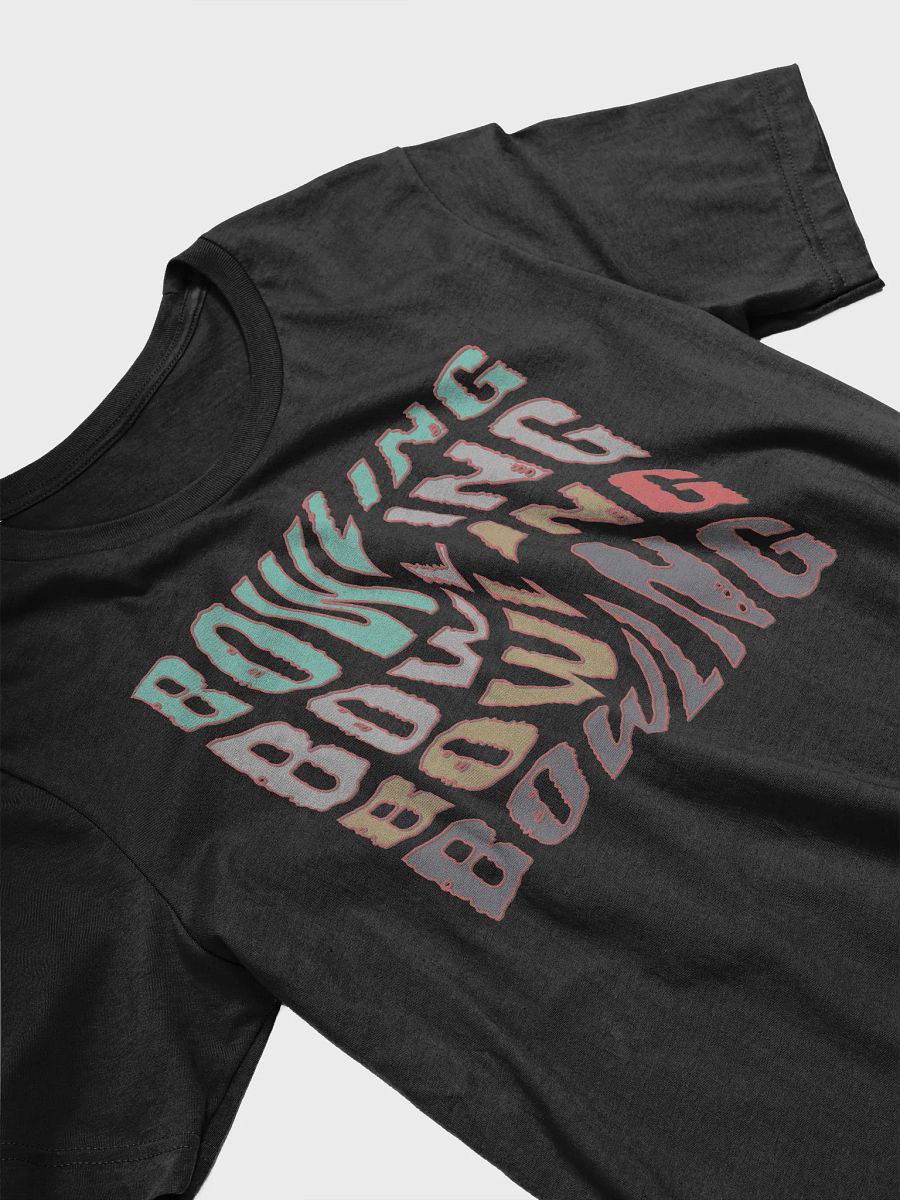 Mess Swirl Bowling Kaleidoscope Bowling T-Shirt product image (2)