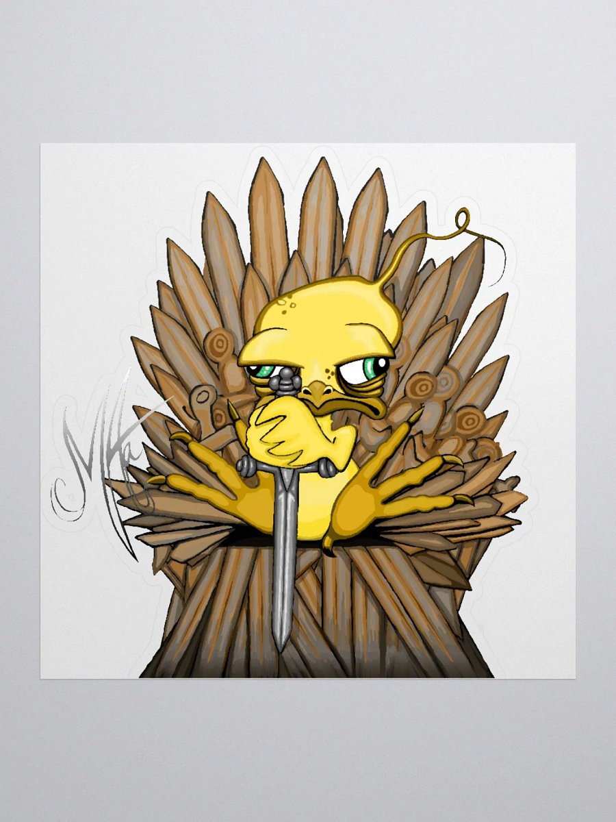 Grumpy Chicken Thrones product image (1)