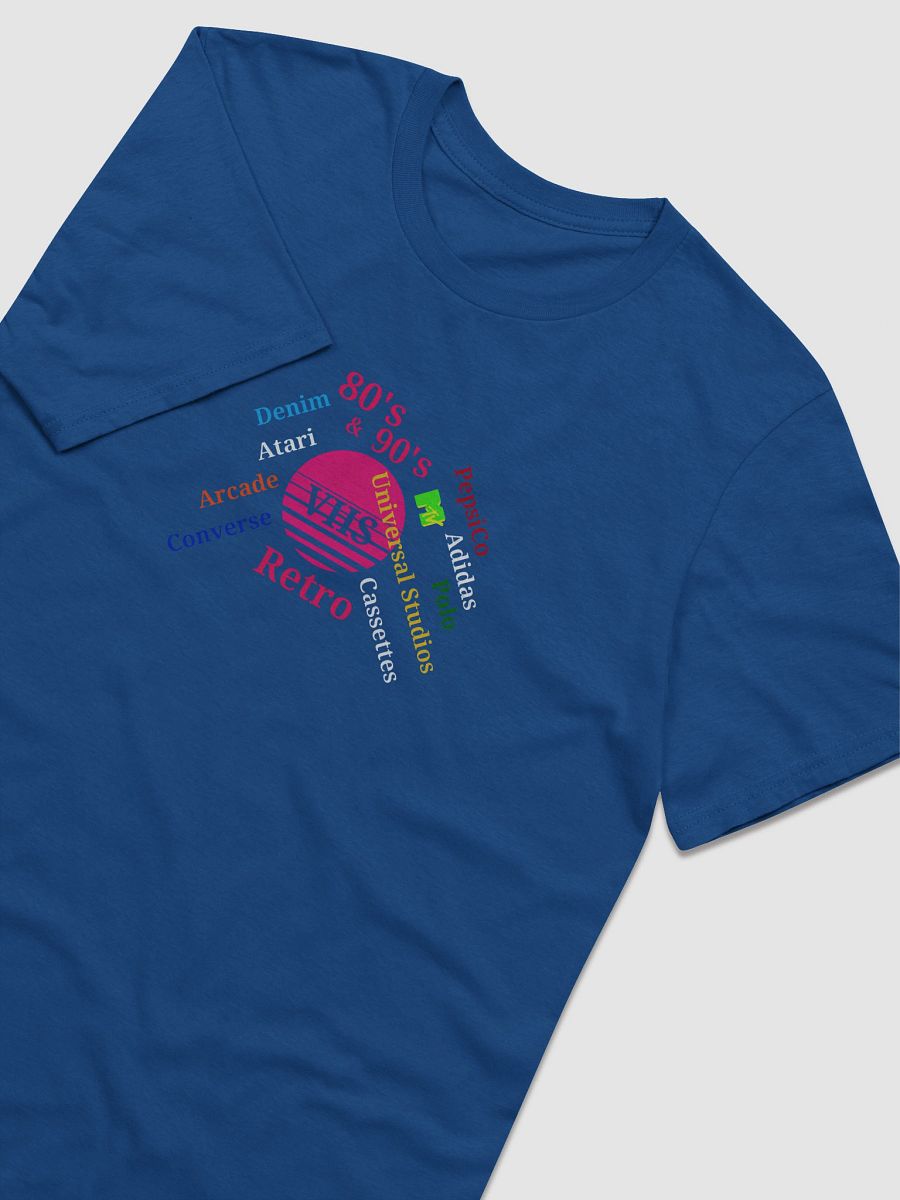 Retro VHS Circle Graphic T-Shirt product image (3)