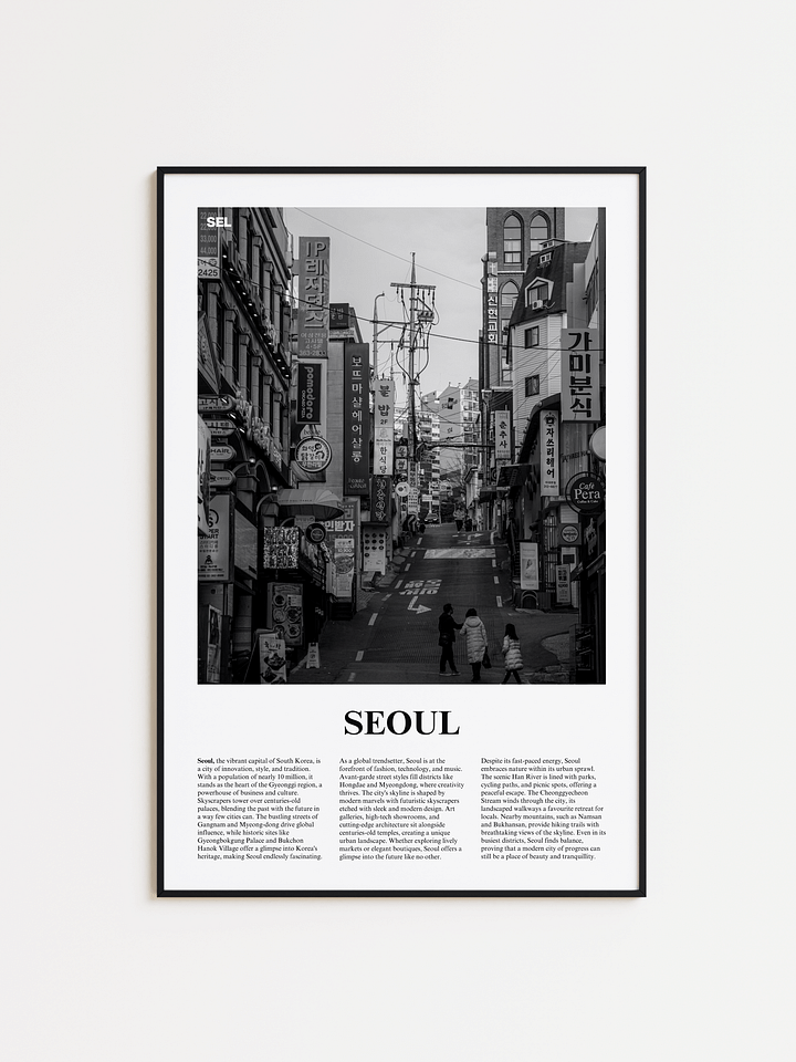 Seoul 05 Newspaper Poster product image (1)