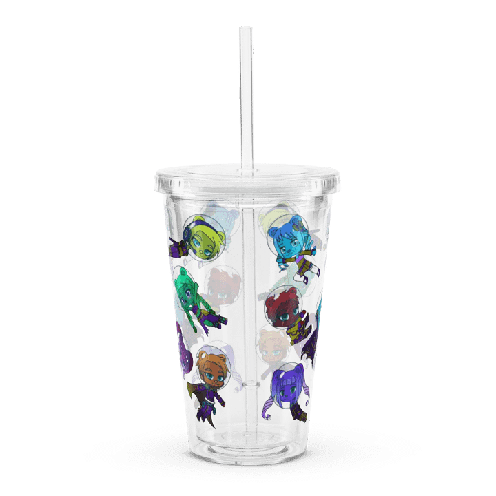 The Shadow Bears (Floating) Plastic Tumbler 16oz product image (1)
