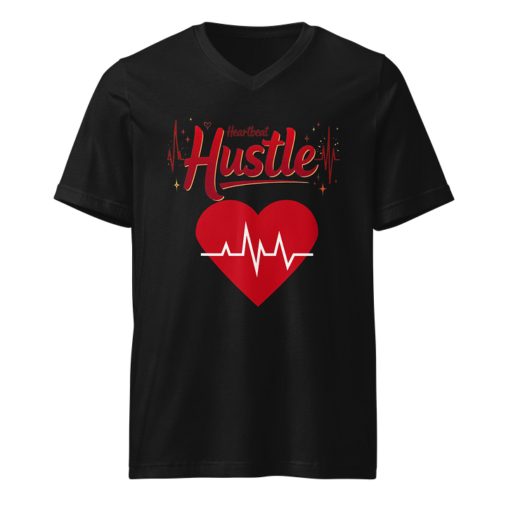 Heartbeat Hustle V-Neck Tee product image (1)