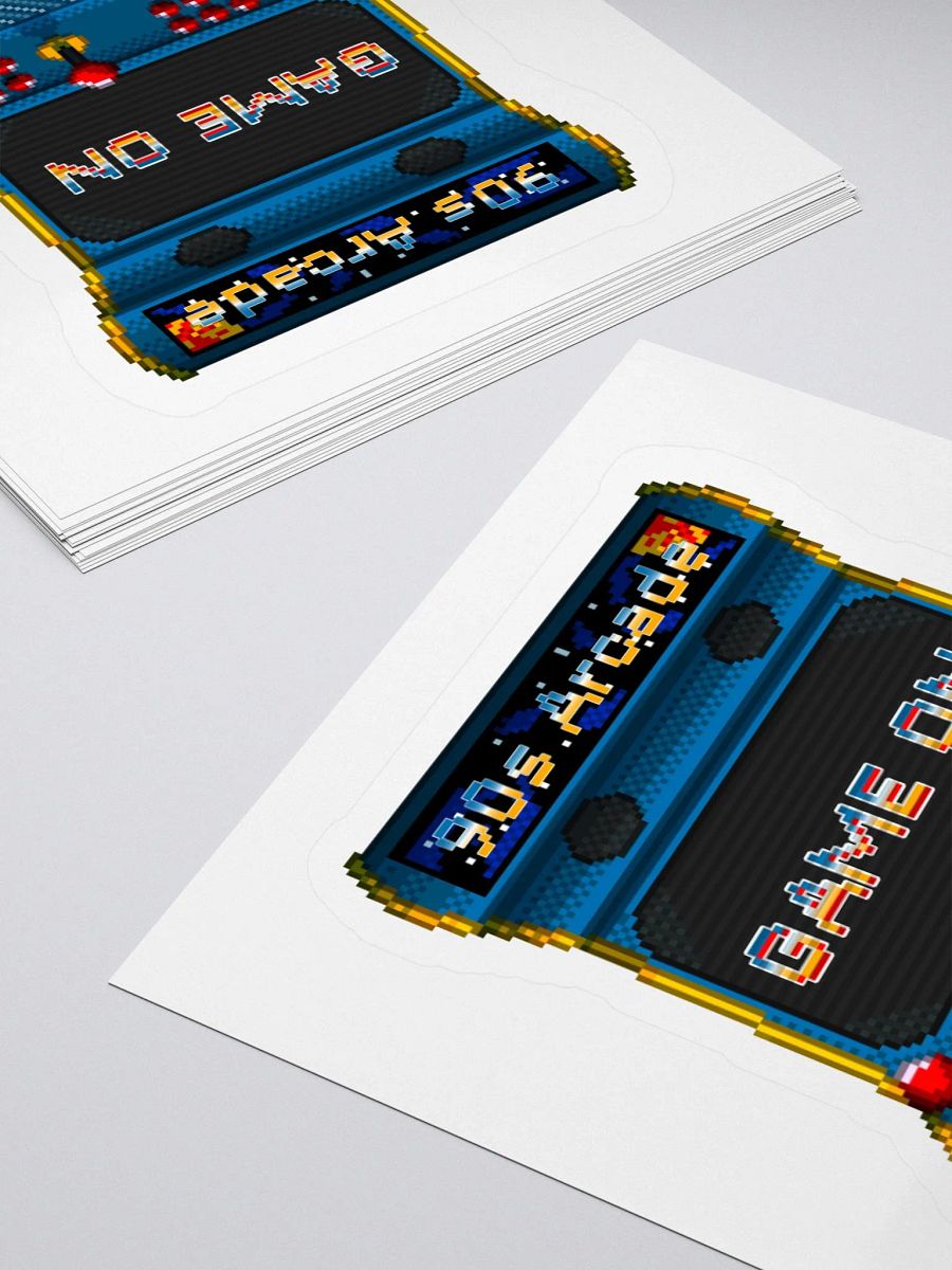 Arcade Machine Pixel Sticker product image (4)