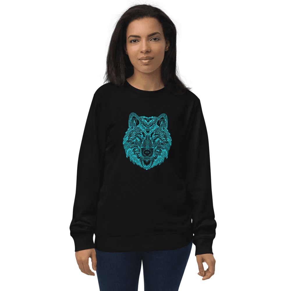 Mystic Wolf Organic Sweatshirt product image (5)