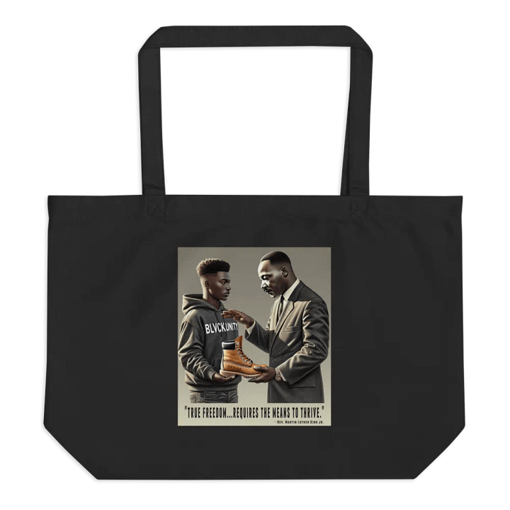 BLVCKUNITY. "True Freedom" Tote Bag – Carry the Legacy, Build the Future product image (1)