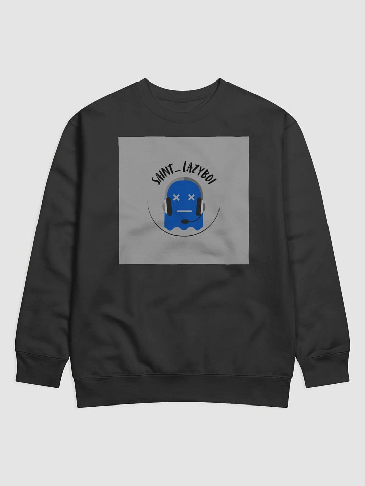 SAINT_LAZYBOI Blue Ghost Premium Sweatshirt product image (1)