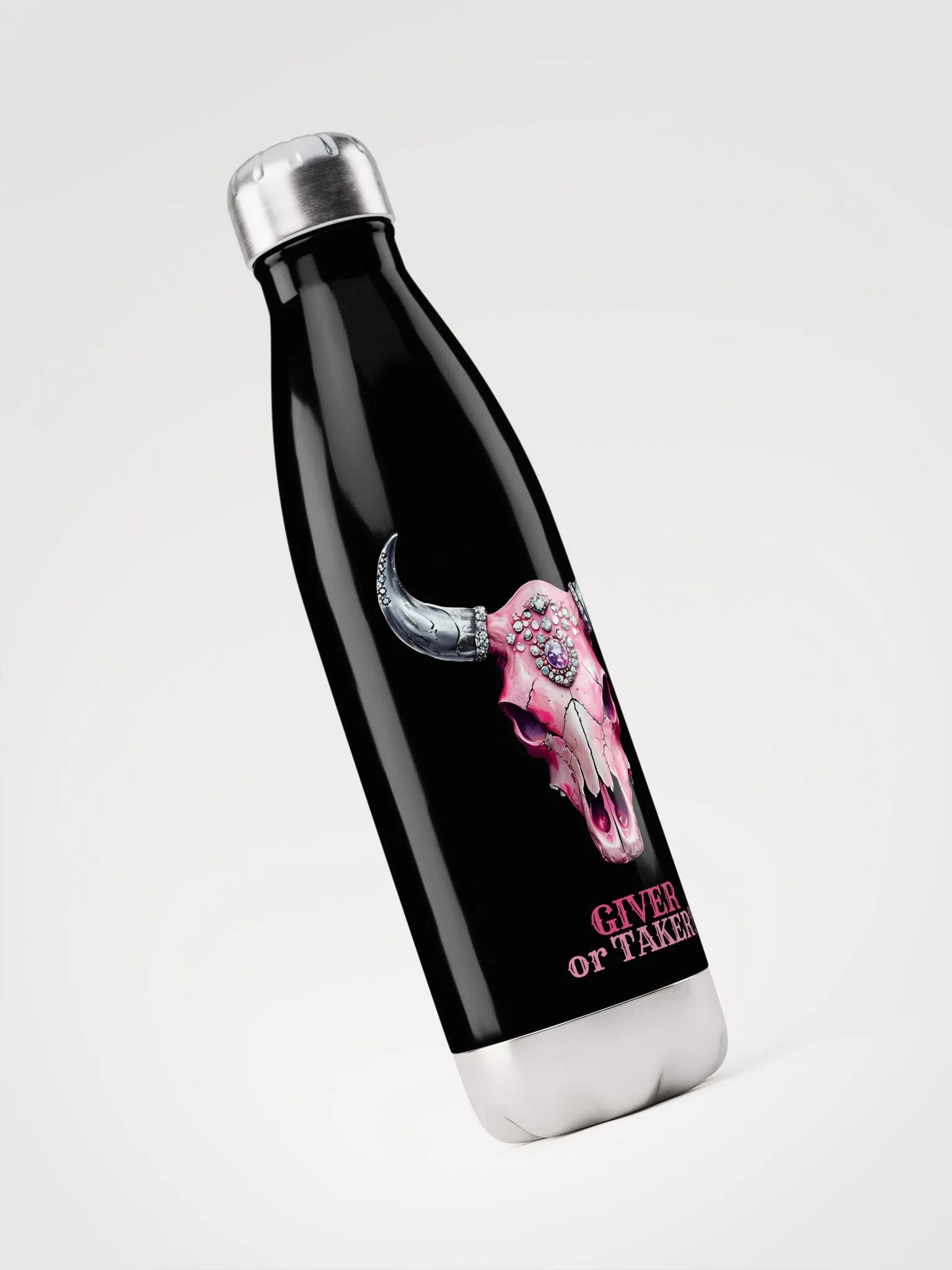 Giver or Taker? Stainless Steel Water Bottle product image (3)