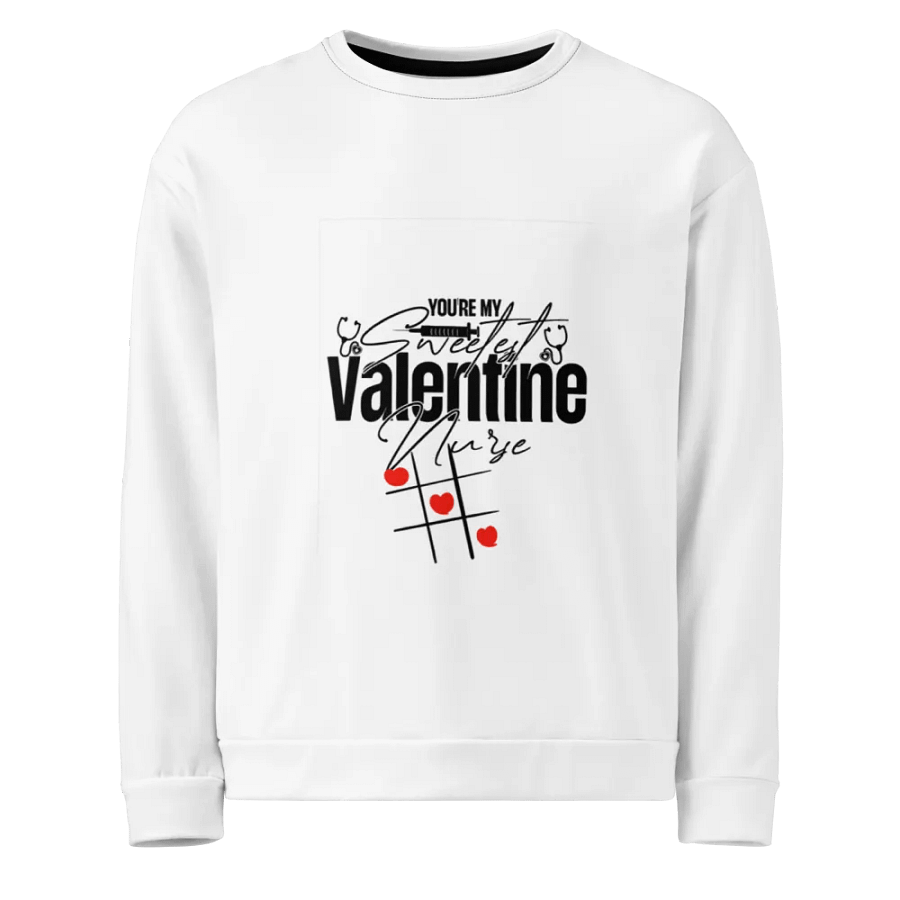 Sweetest Valentine Nurse All-Over Sweatshirt product image (1)