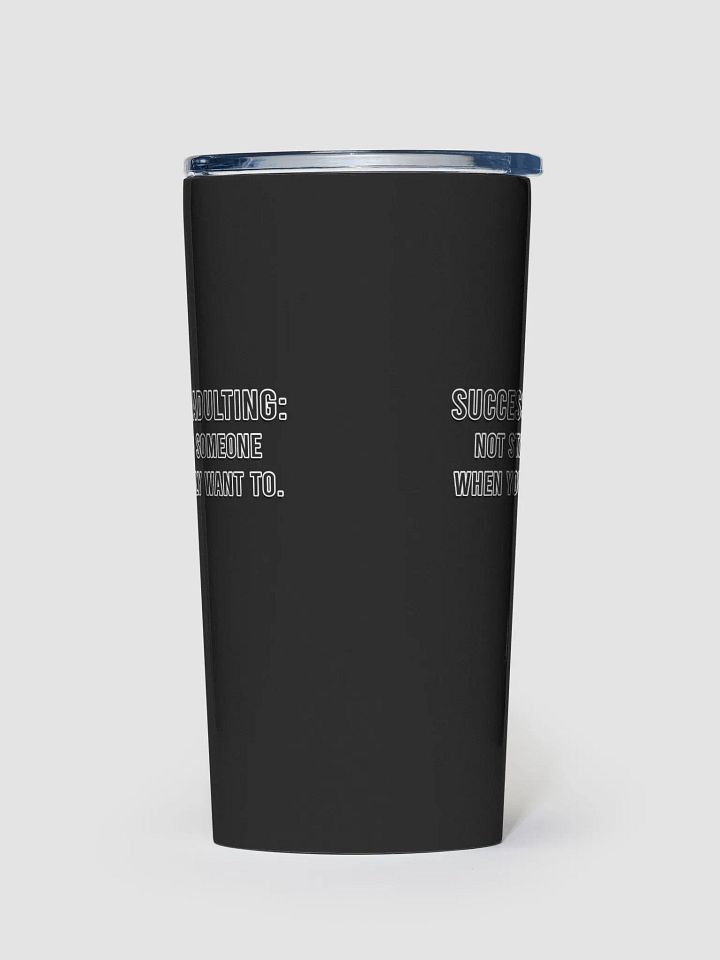 Successful Adulting 20oz Tumbler product image (1)