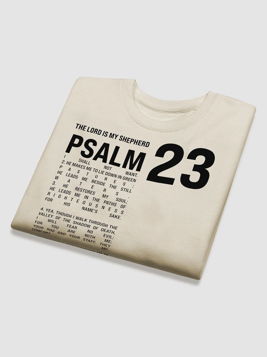 The Lord Is My Shepherd – Psalm 23 Sweatshirt product image (3)