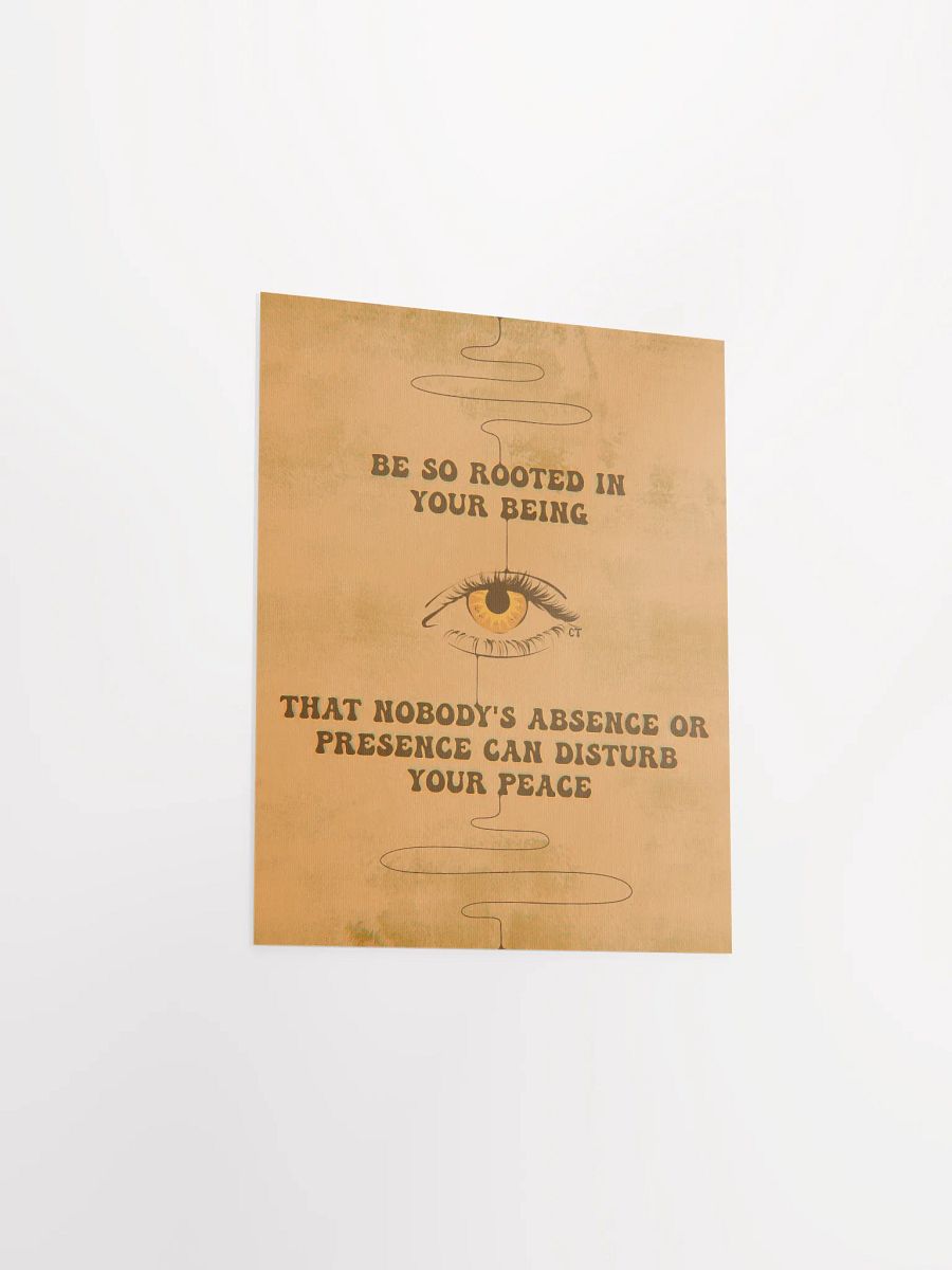 Matte Poster - Rooted in Being product image (6)