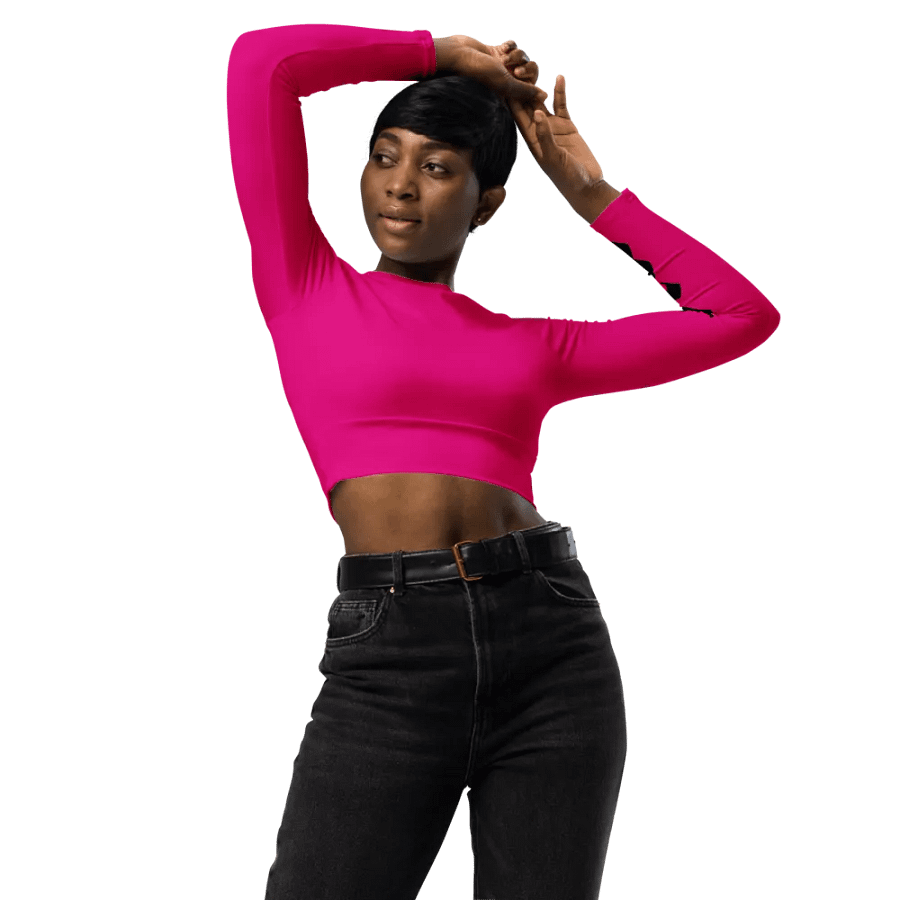 Libra Dream All-Over Print Crop Top product image (3)