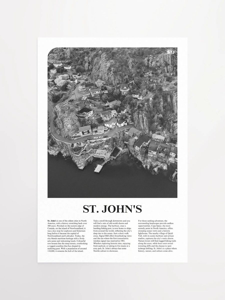 St. John's 02 Newspaper Poster product image (5)