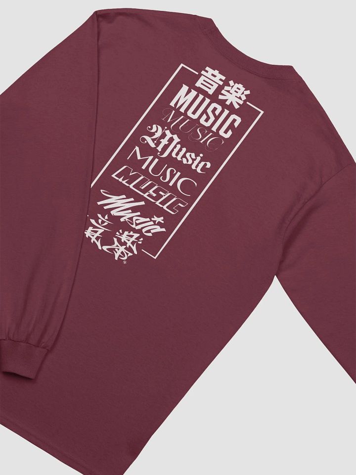 Music Repeated Long Sleeve Tee product image (18)