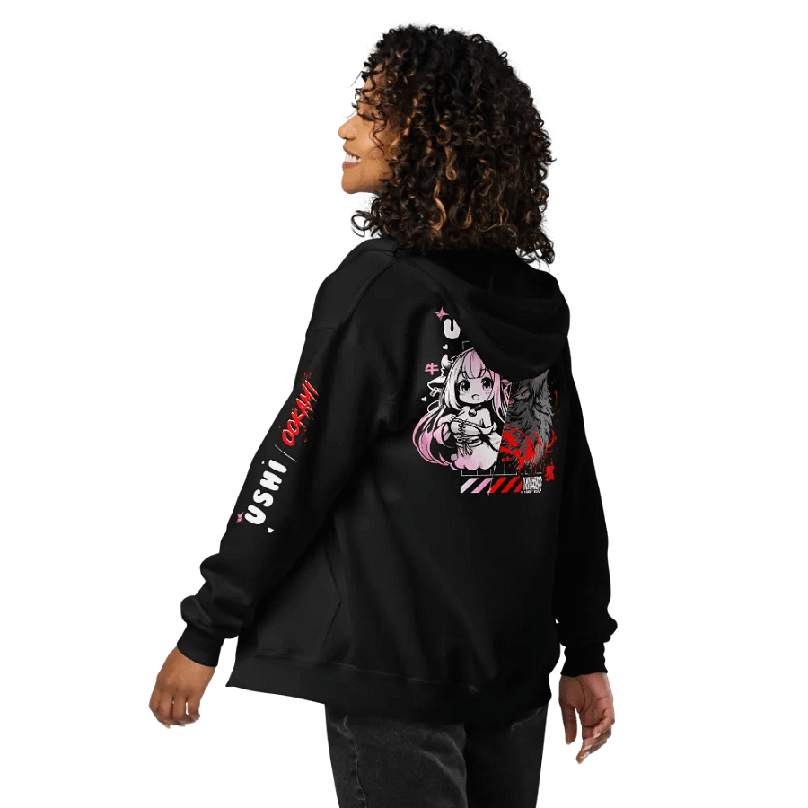 Adorably Macabre Couple Zip-up Hoodie product image (5)
