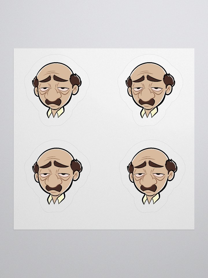 🧃 Harut Face Sticker Sheet (3x3") product image (1)