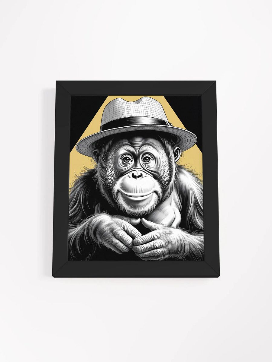 Charming Orangutan Framed Poster product image (2)