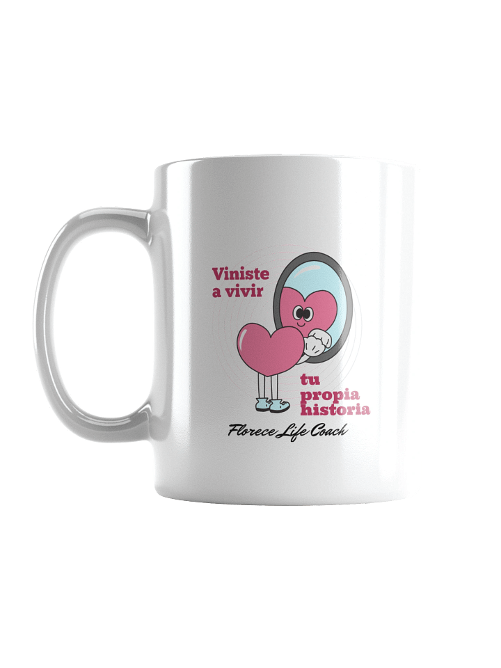 Reflective Heart Motivational Mug product image (1)