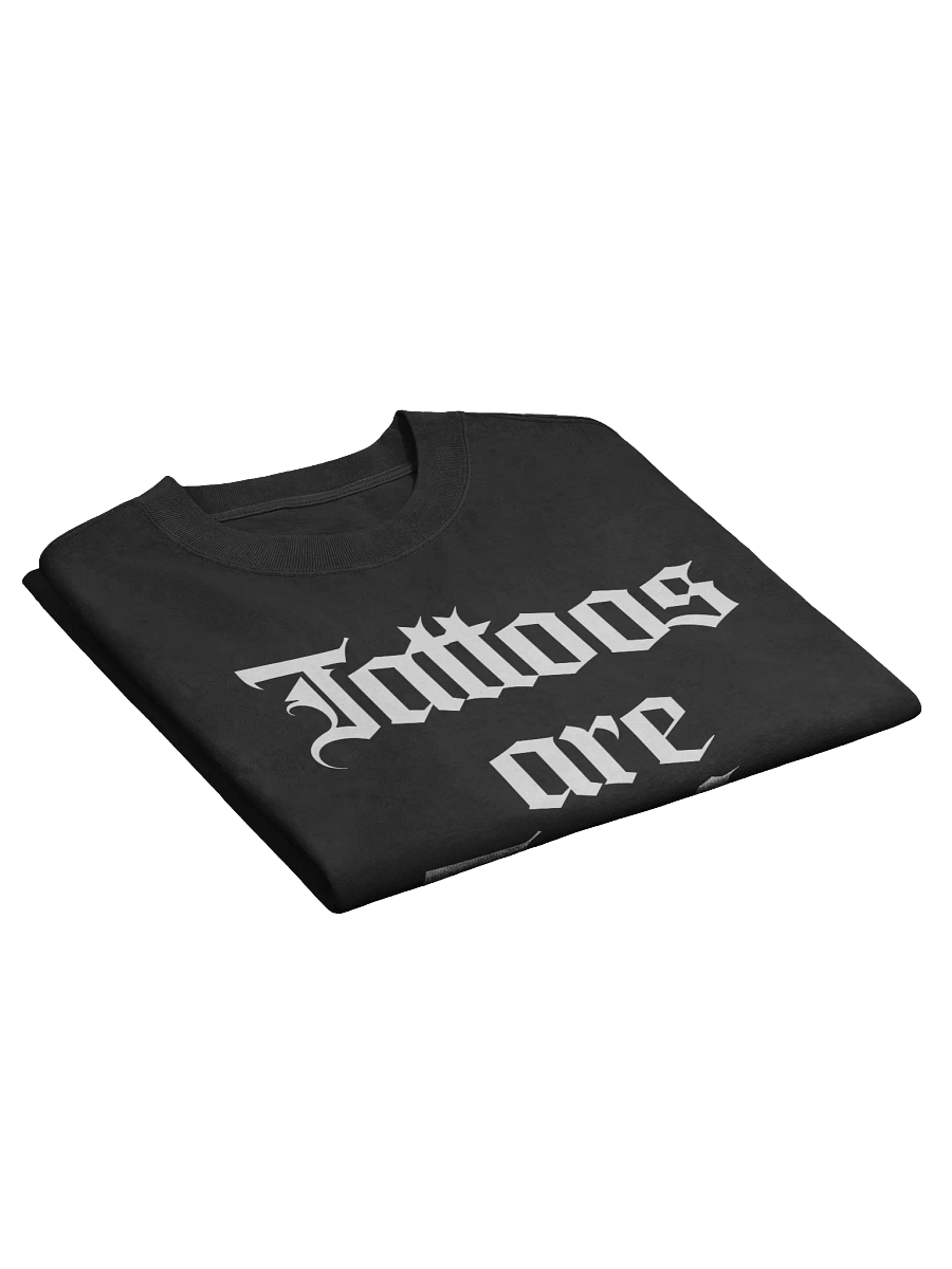 Tattoos are Trashy Faded Oversized Tshirt product image (3)