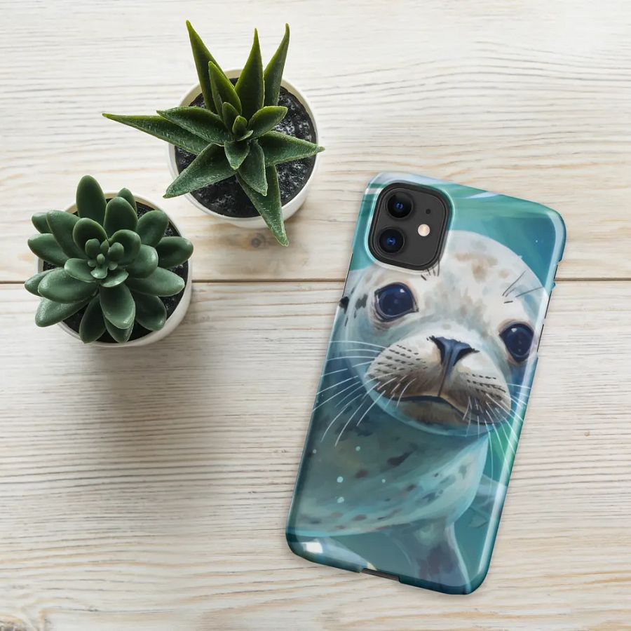 Whiskered Seal iPhone® Snap Case product image (8)