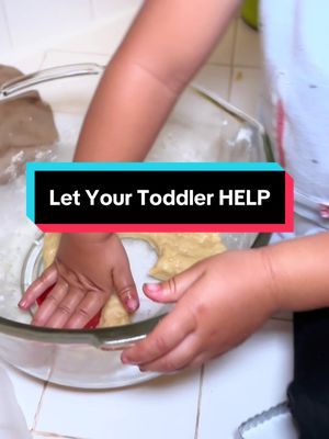 Let your toddler help you! #toddler #toddlermom #toddlersoftiktok 