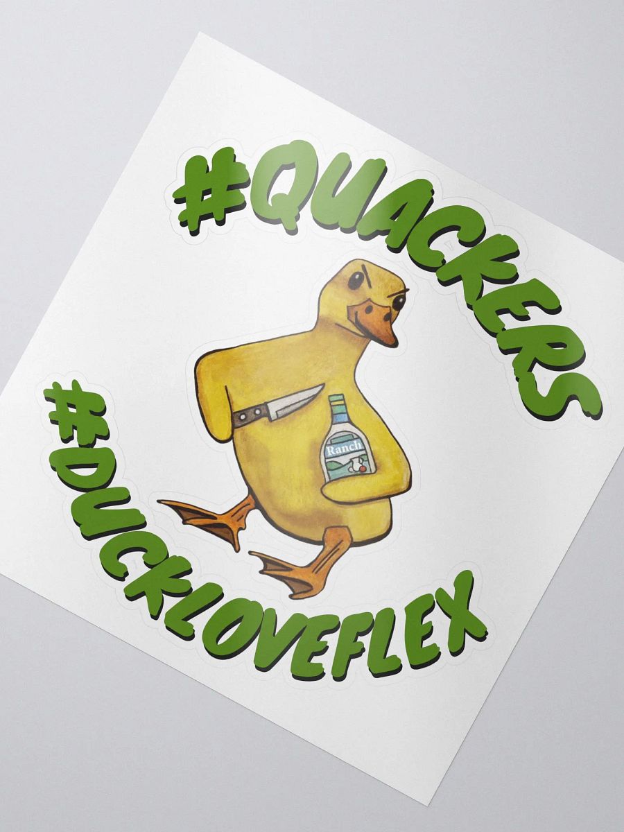 Quackers Cut Stickers 1 product image (2)