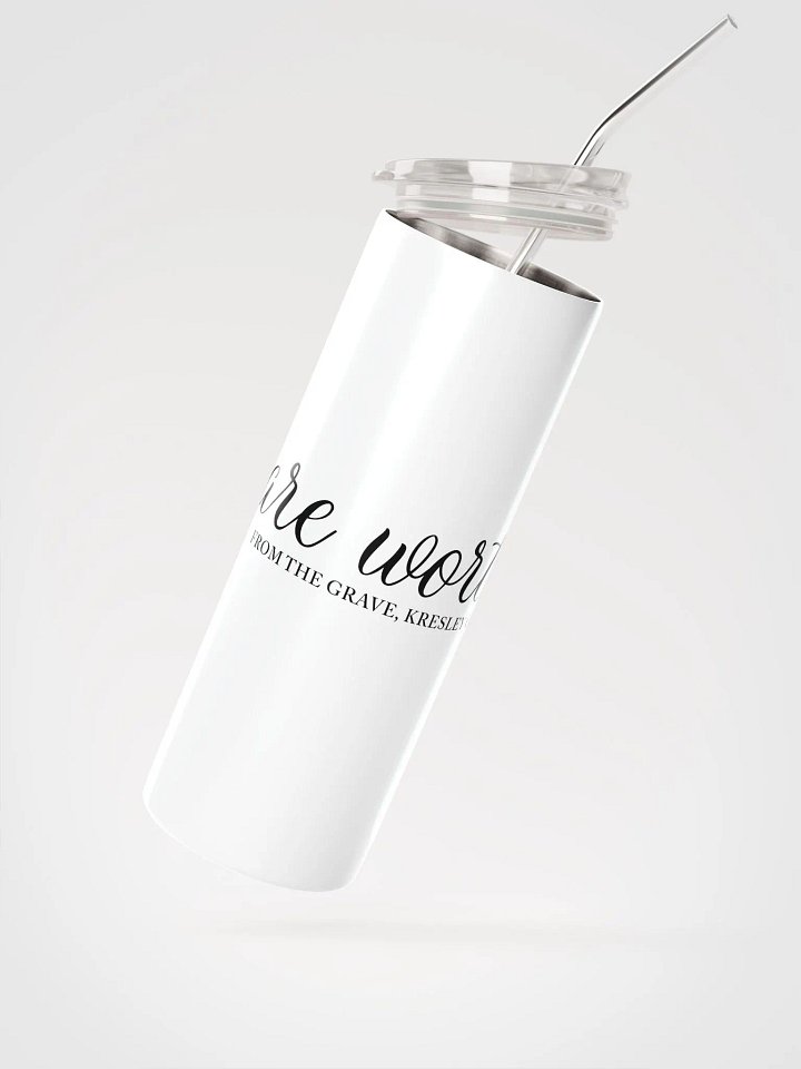 You Are Worthy Stainless Steel Tumbler product image (2)
