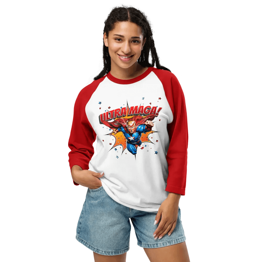 Ultra MAGA! - Unisex Jersey Raglan Tee product image (2)