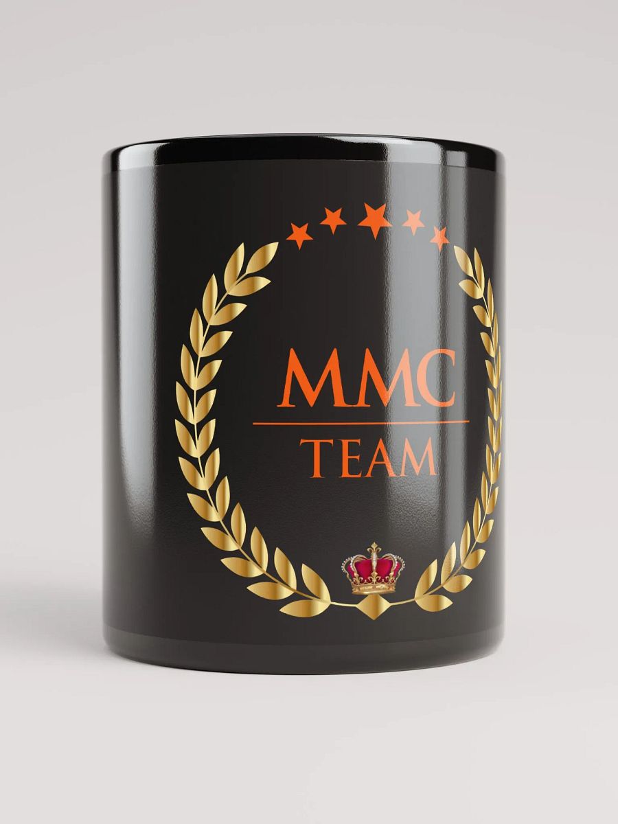 Victory Emblem Black Glossy Mug product image (5)