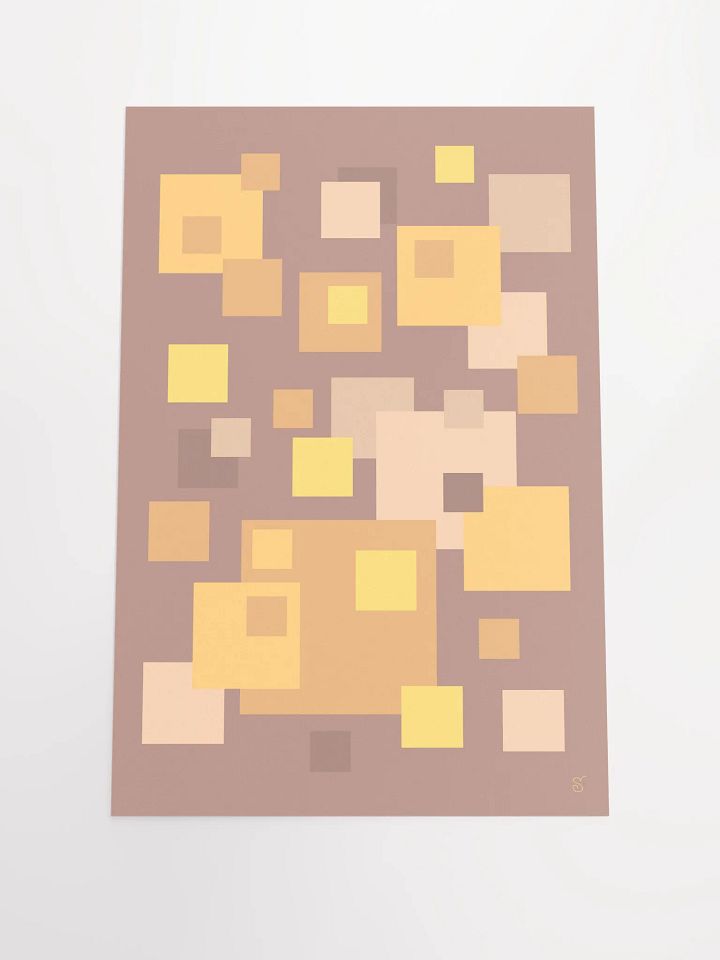 Vibrant Matte Poster Print - Abstract Image No. 3 product image (1)