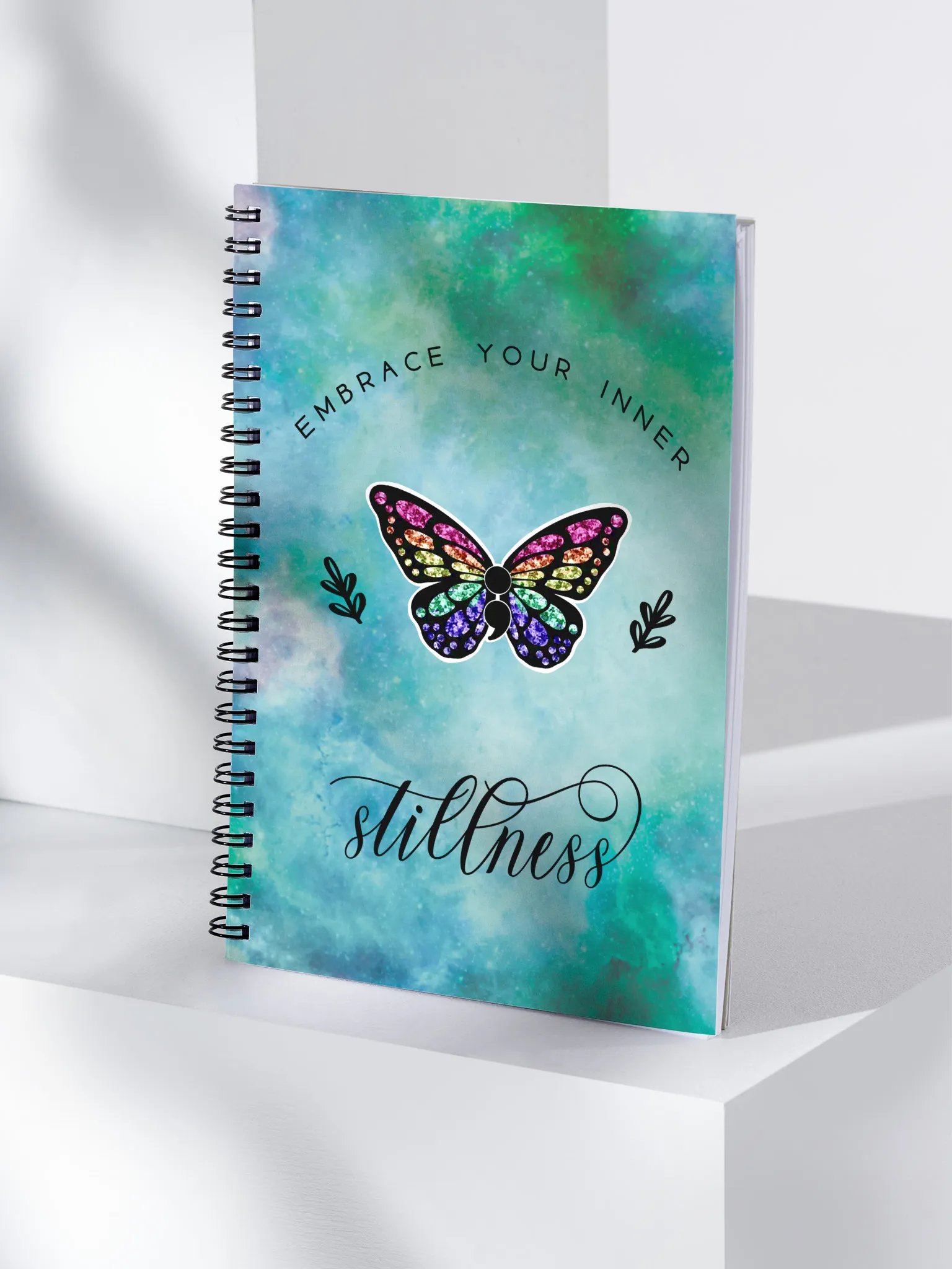 Embrace Your Inner Stillness Spiral Notebook product image (4)