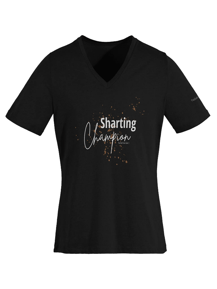 Sharting Champion White - Women's V-Neck Tee product image (1)