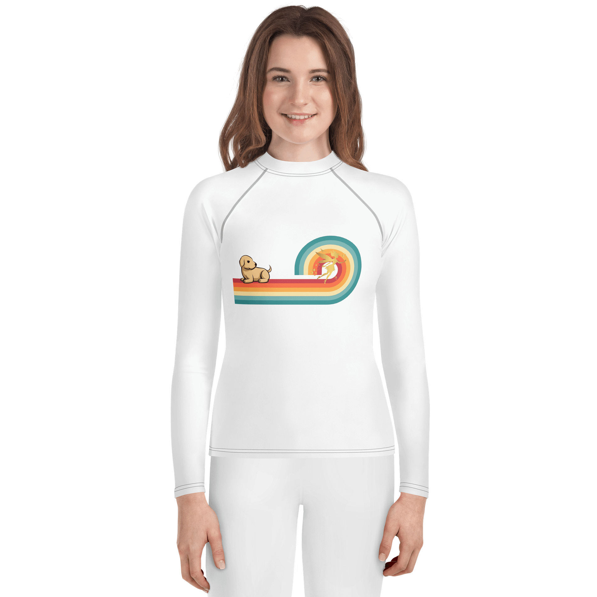 Rainbow Fairy Youth Rash Guard product image (1)