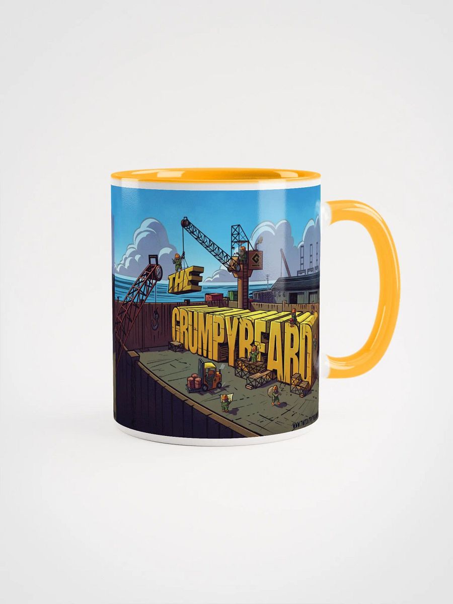 The Grumpy Shipyard - Ceramic Mug with Color Inside! product image (29)