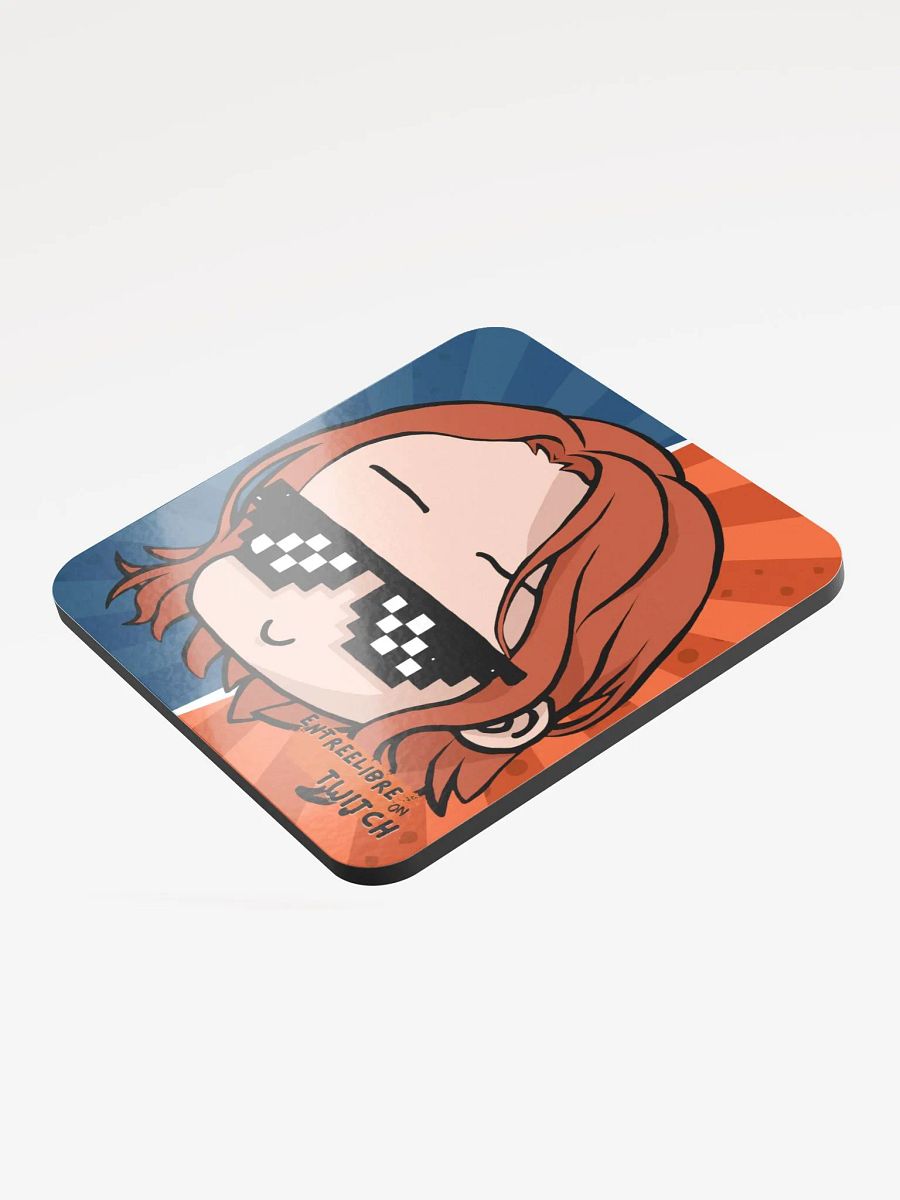 thug twitch emoji Cork Coaster product image (3)